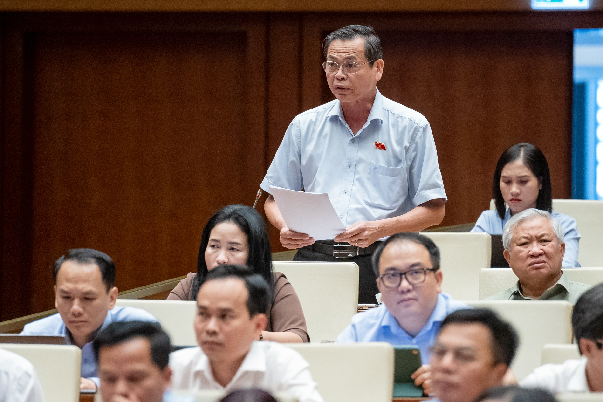 Đại biểu Trần Hữu Hậu, đo&agrave;n T&acirc;y Ninh: Cử tri đặc biệt quan t&acirc;m về quản l&yacute;, PG88 Uy Tín Số 1 Việt Nam v&agrave;ng.
