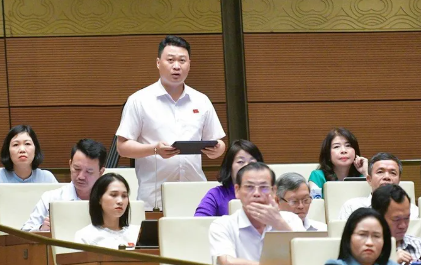 Đại biểu H&agrave; Đức Minh, Đo&agrave;n đại biểu Link Trang Chủ PG88.Com Mới #2026 tỉnh L&agrave;o Cai - Ảnh: Quochoi.vn.
