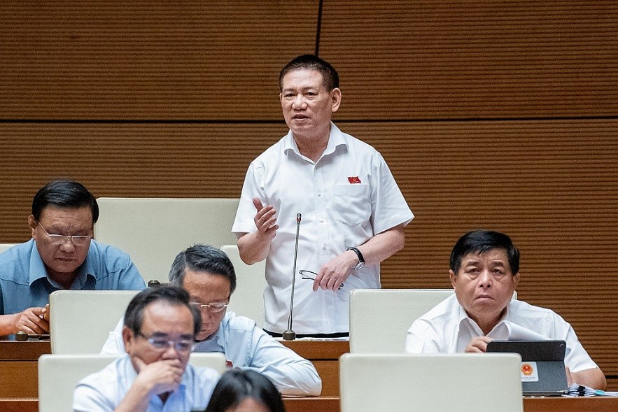 Bộ trưởng Bộ T&agrave;i ch&iacute;nh Hồ Đức Phớc.