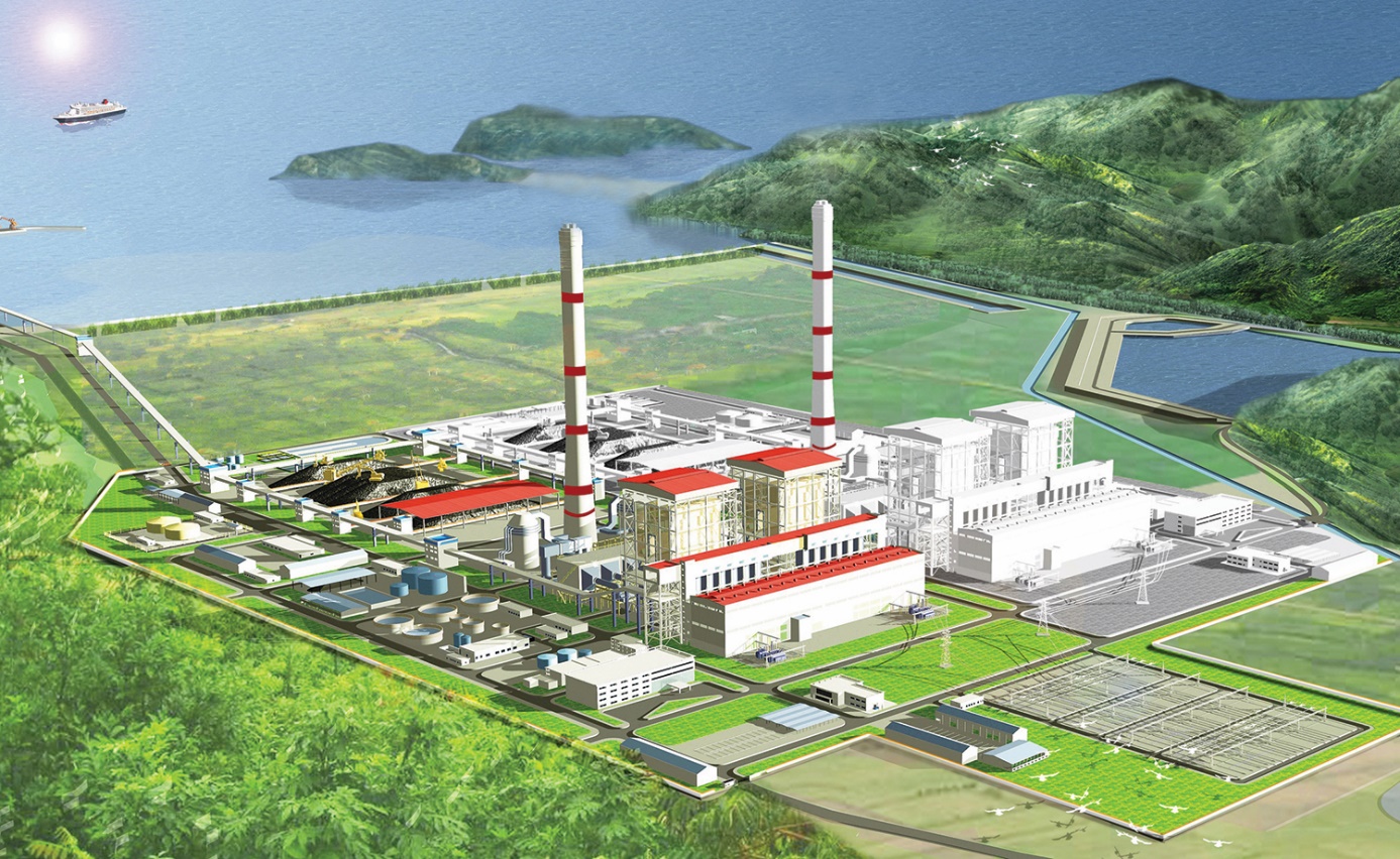 Phối cảnh Link Trang Chủ PG88.Com Mới #2026 Nhà máy Nhiệt điện Quảng Trạch I