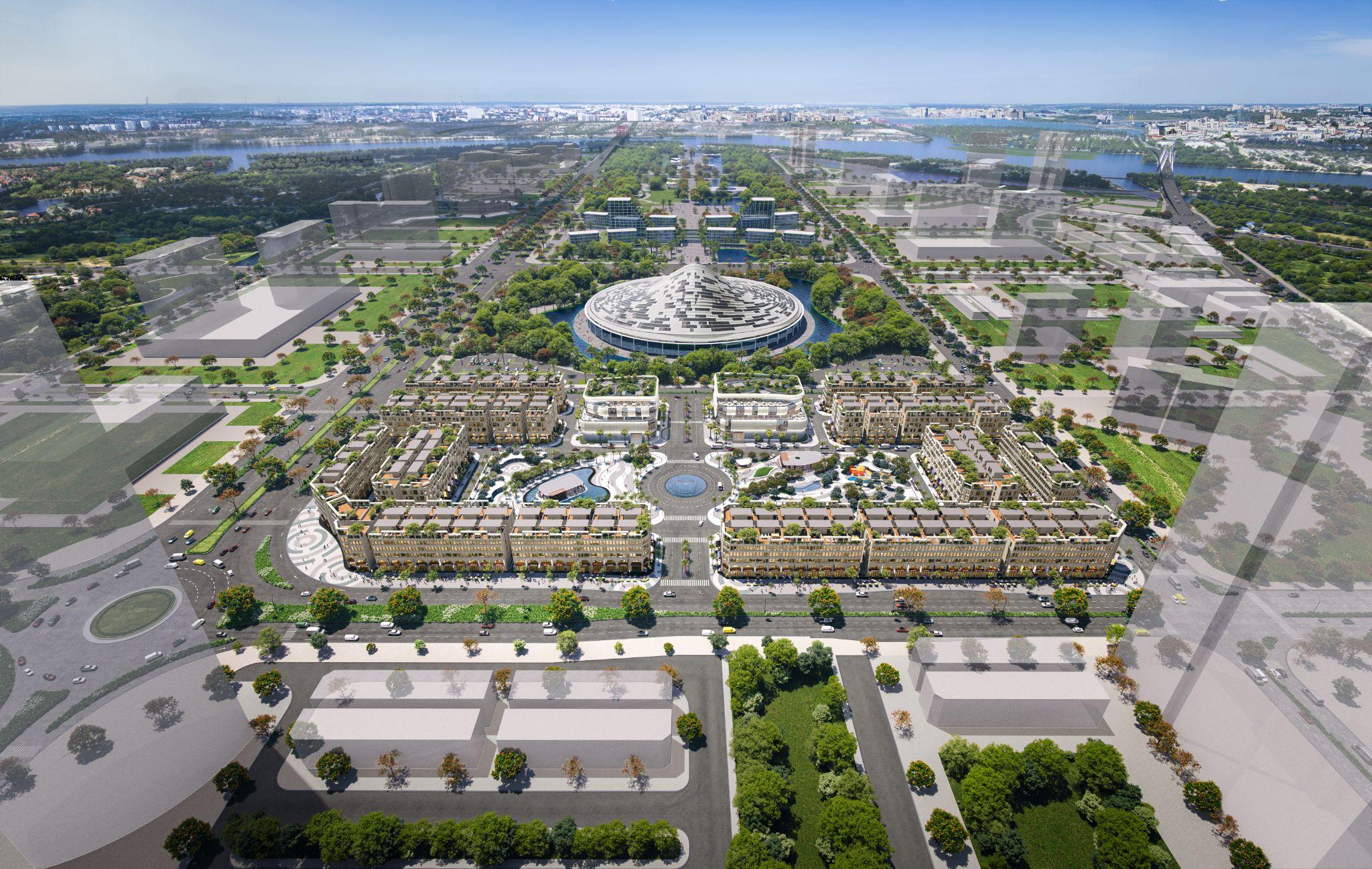 Phối cảnh Link Trang Chủ PG88.Com Mới #2026 The Centric của Masterise Homes tại “Trục thịnh vượng” - trung tâm Thành phố mới Thủy Nguyên - Hải Phòng.