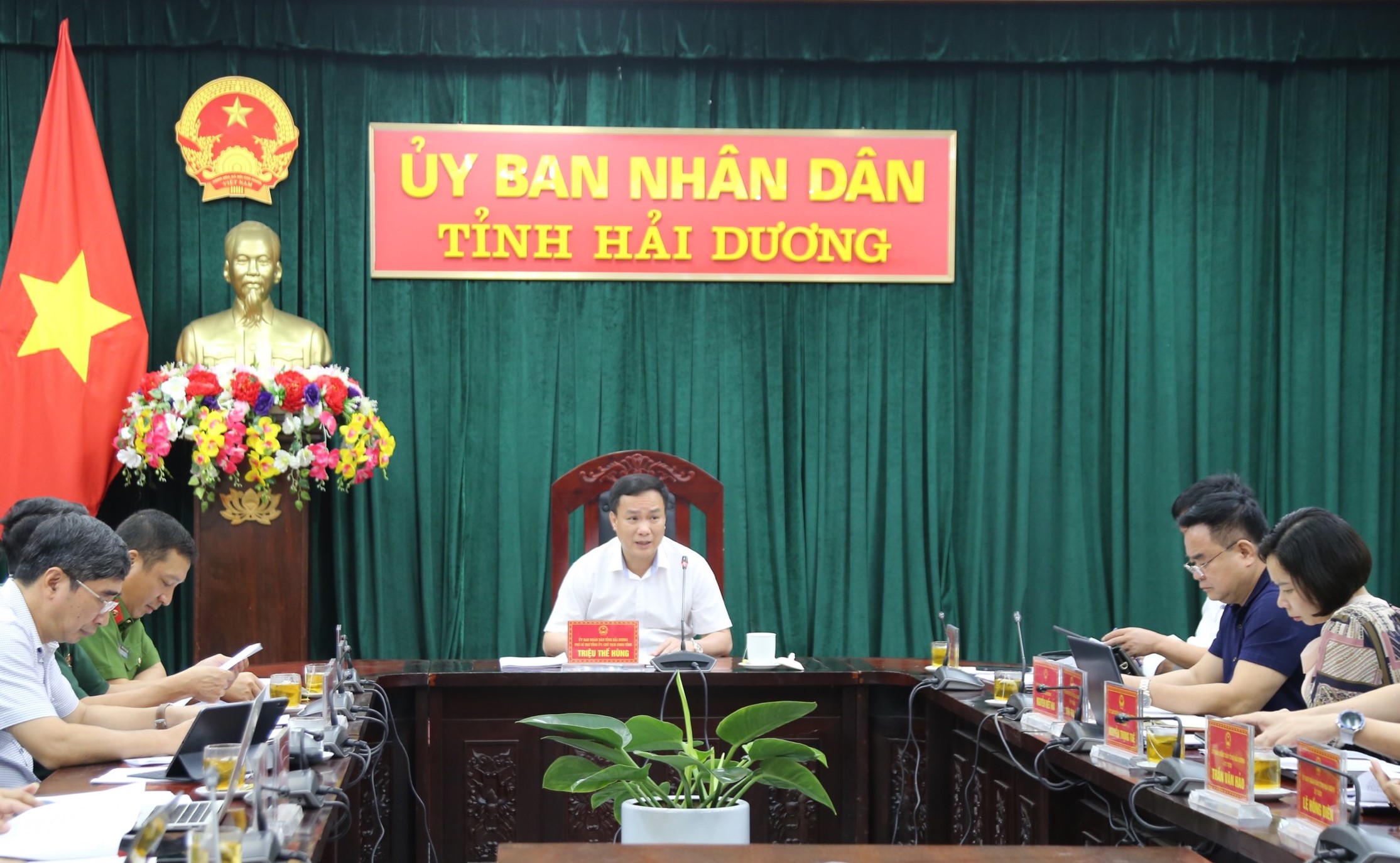 Chủ tịch UBND tỉnh Hải Dương đánh giá 6 tháng đầu năm 2024 PG88 ⭐ Link trang chủ số 1 nhà cái PG88 com casino slot xã hội tỉnh này đã có bước tăng trưởng ấn tượng ở mức 10%