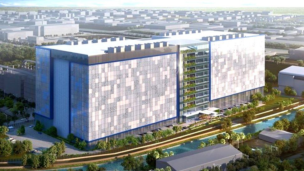 Trung t&acirc;m dữ liệu trị gi&aacute; 1 tỷ USD của Facebook đặt tại Singapore.&nbsp;