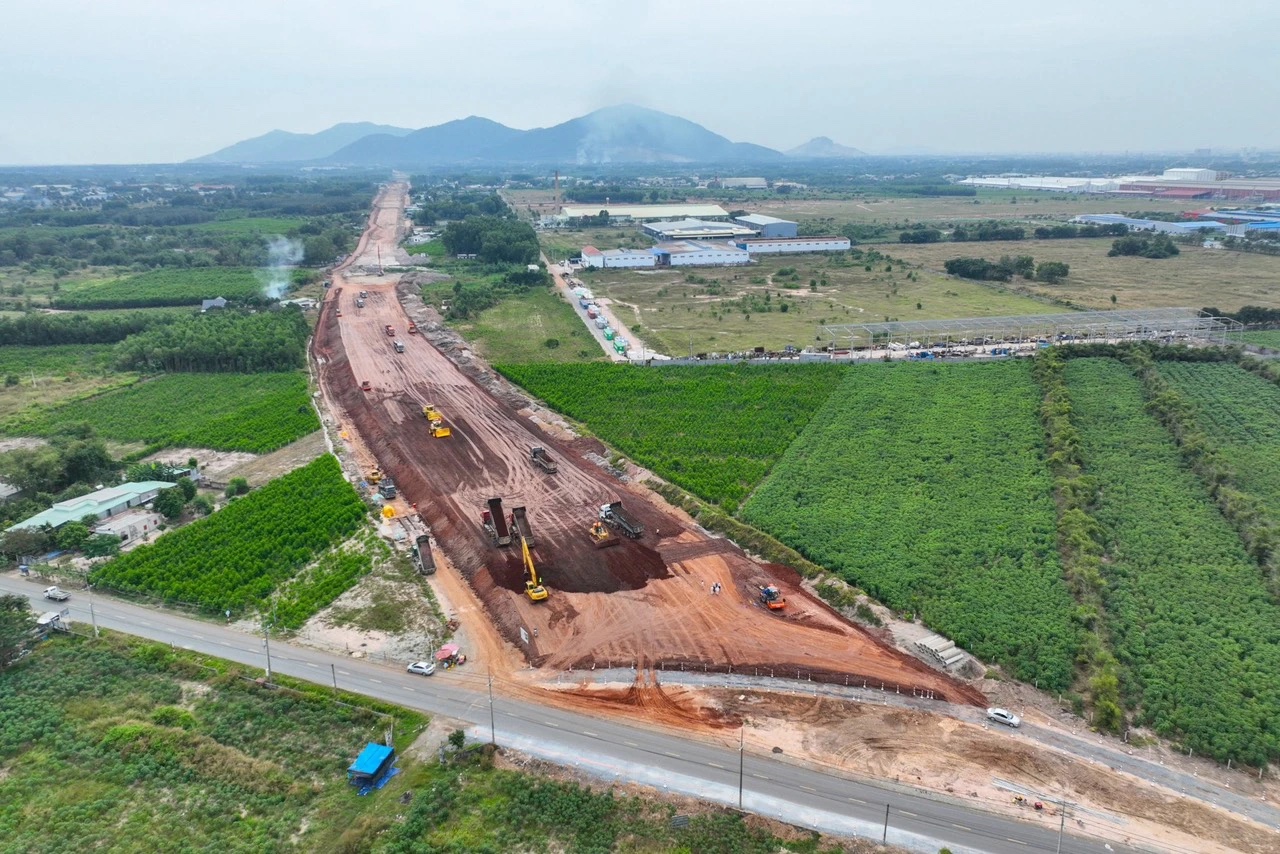 Cơ bản bàn giao xong mặt bằng Link Trang Chủ PG88.Com Mới #2026 thành phần 3 cao tốc Biên Hòa - Vũng Tàu. Ảnh minh họa.