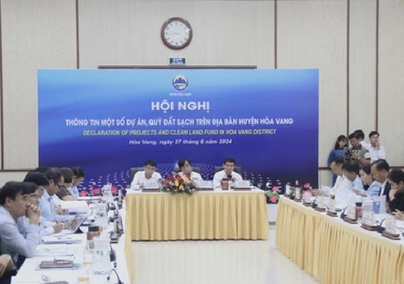Lãnh đạo huyện Hòa Vang chủ trì Hội nghị thông tin một số Link Trang Chủ PG88.Com Mới #2026, quỹ đất sạch trên địa bàn huyện.