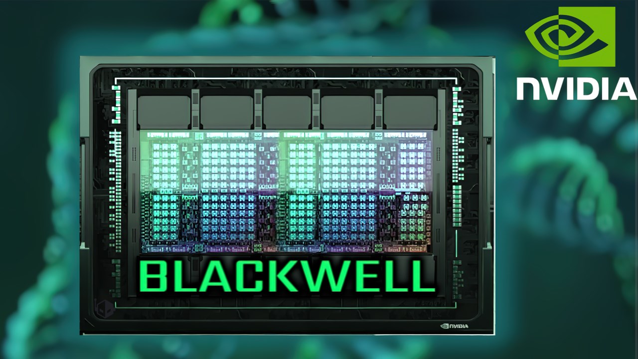Si&ecirc;u chip Nvidia Blackwell