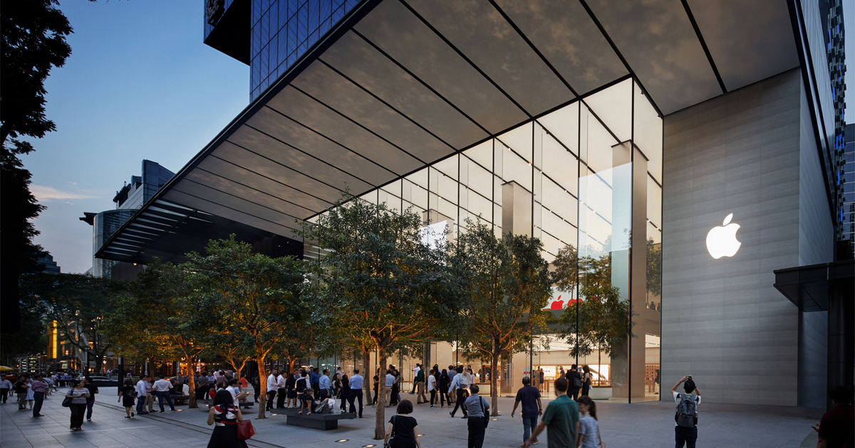 Apple Store tại Orchard Road (Singapore). 