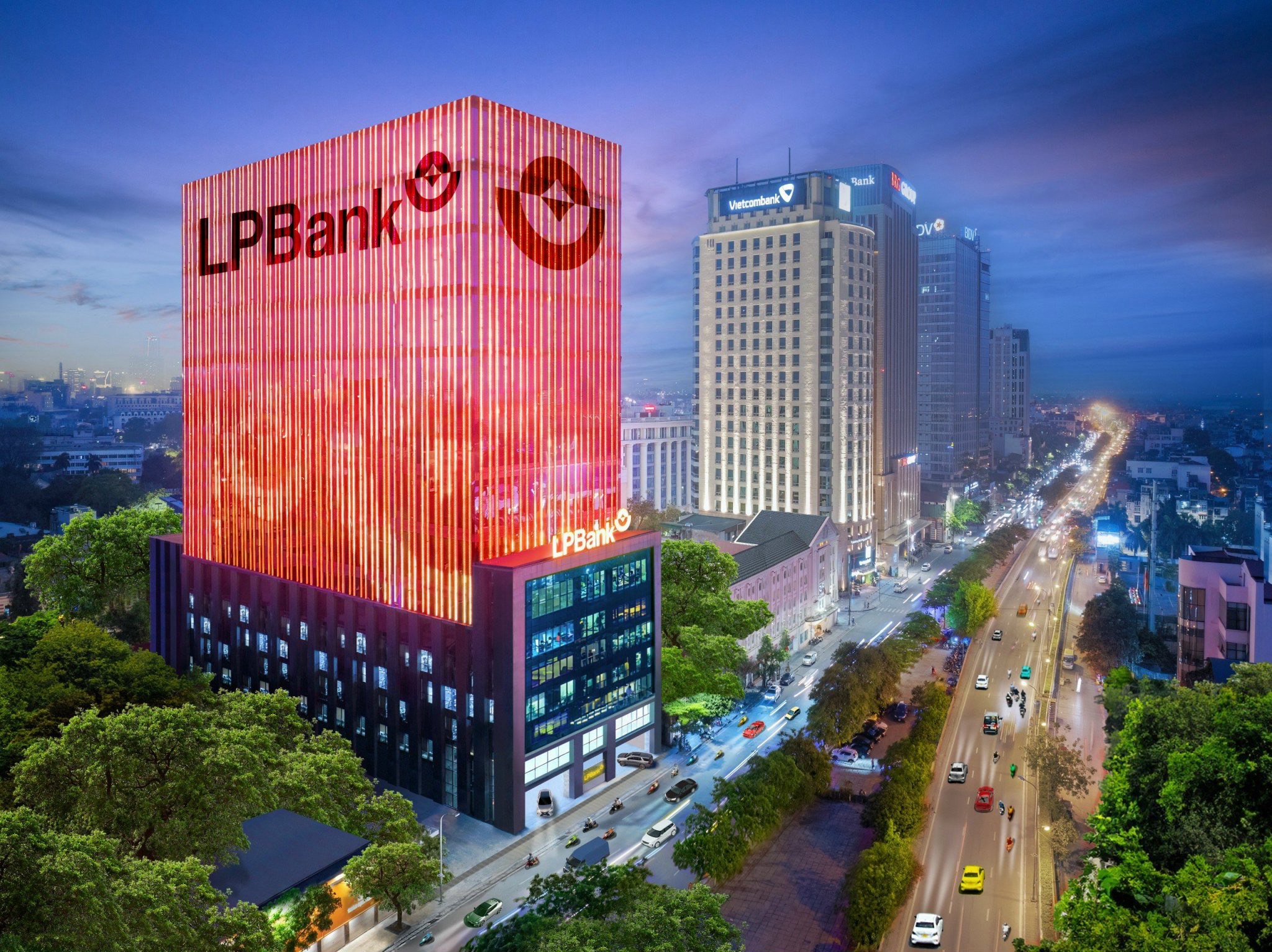 Trụ sở Pg88 com chính chủ TMCP Lộc Phát Việt Nam (LPBank) tại 210 đường Trần Quang Khải, Hoàn Kiếm, Hà Nội.