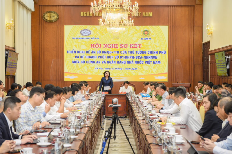 Hội nghị sơ kết triển khai Đề án 06 của Thủ tướng Chính phủ và Kế hoạch 01 giữa Bộ Công an và Pg88 com chính chủ Nhà nước