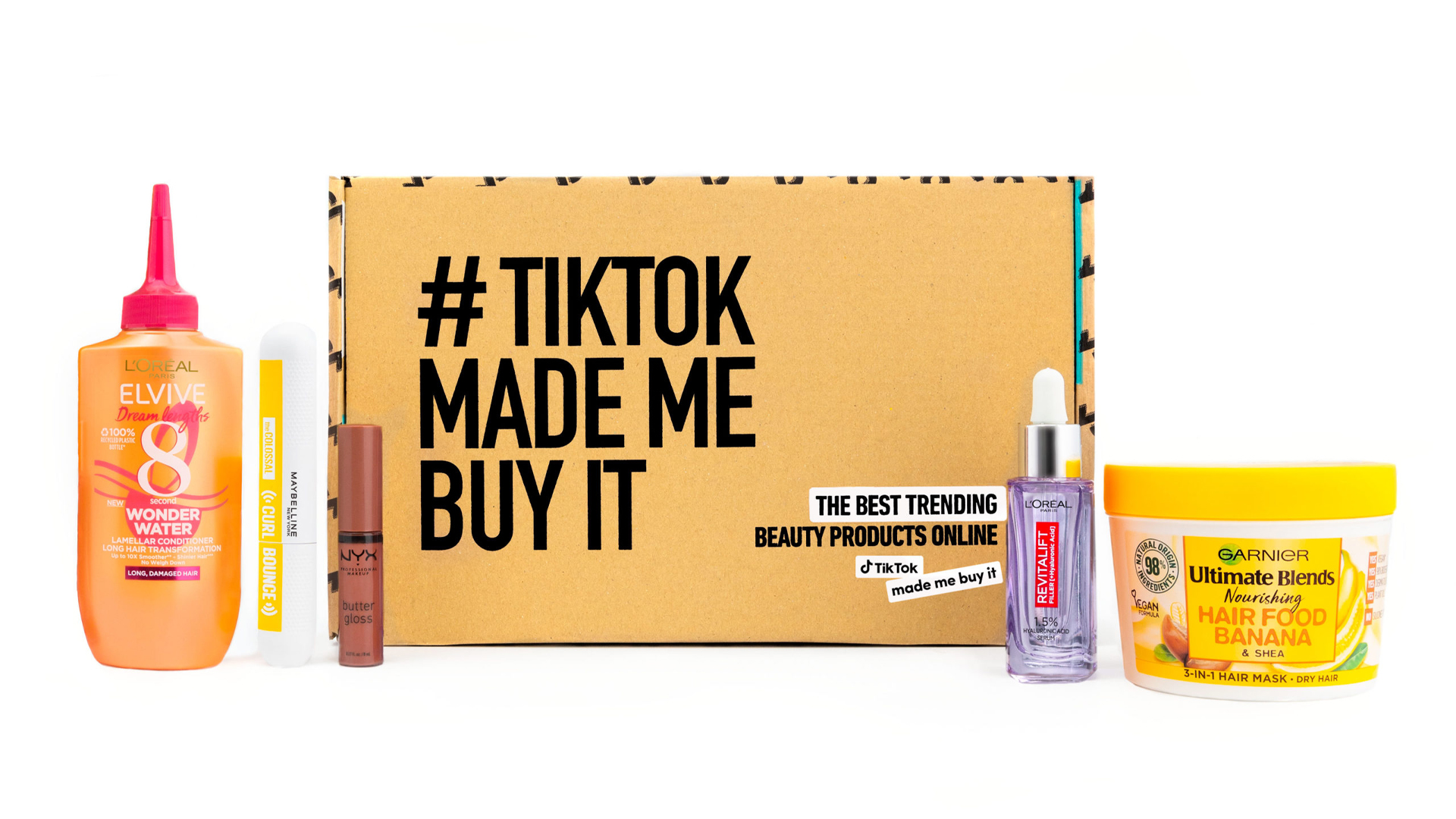 Bộ sản phẩm&nbsp;&ldquo;TikTok đ&atilde; khiến t&ocirc;i mua n&oacute;&rdquo; được c&ocirc;ng ty L'oreal ra mắt tr&ecirc;n c&aacute;c k&ecirc;nh ph&acirc;n phối Pg88ok ưu đãi hấp dẫn điện tử.