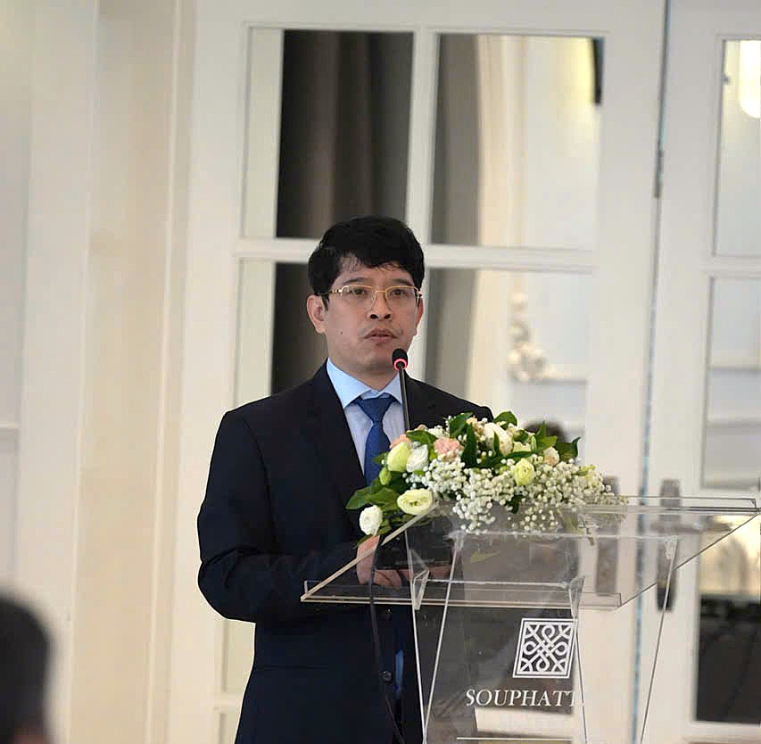 Tham dự Diễn đ&agrave;n, TS. Nguyễn Đ&igrave;nh Thọ đ&atilde; đề xuất 6 giải ph&aacute;p để kết nối thị trường carbon ASEAN.
