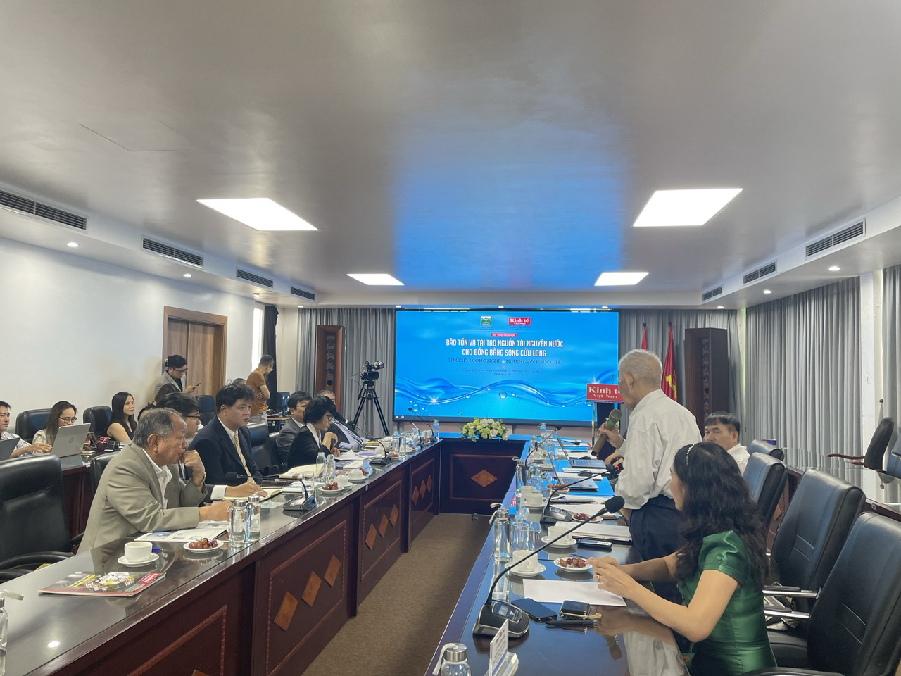 Toàn cảnh Hội thảo Khoa học “Bảo tồn và tái tạo nguồn tài nguyên nước cho đồng bằng sông Cửu Long, tìm kiếm Link Đăng Nhập PG88 Chính Thức 2026; và nguồn vốn quốc tế”.