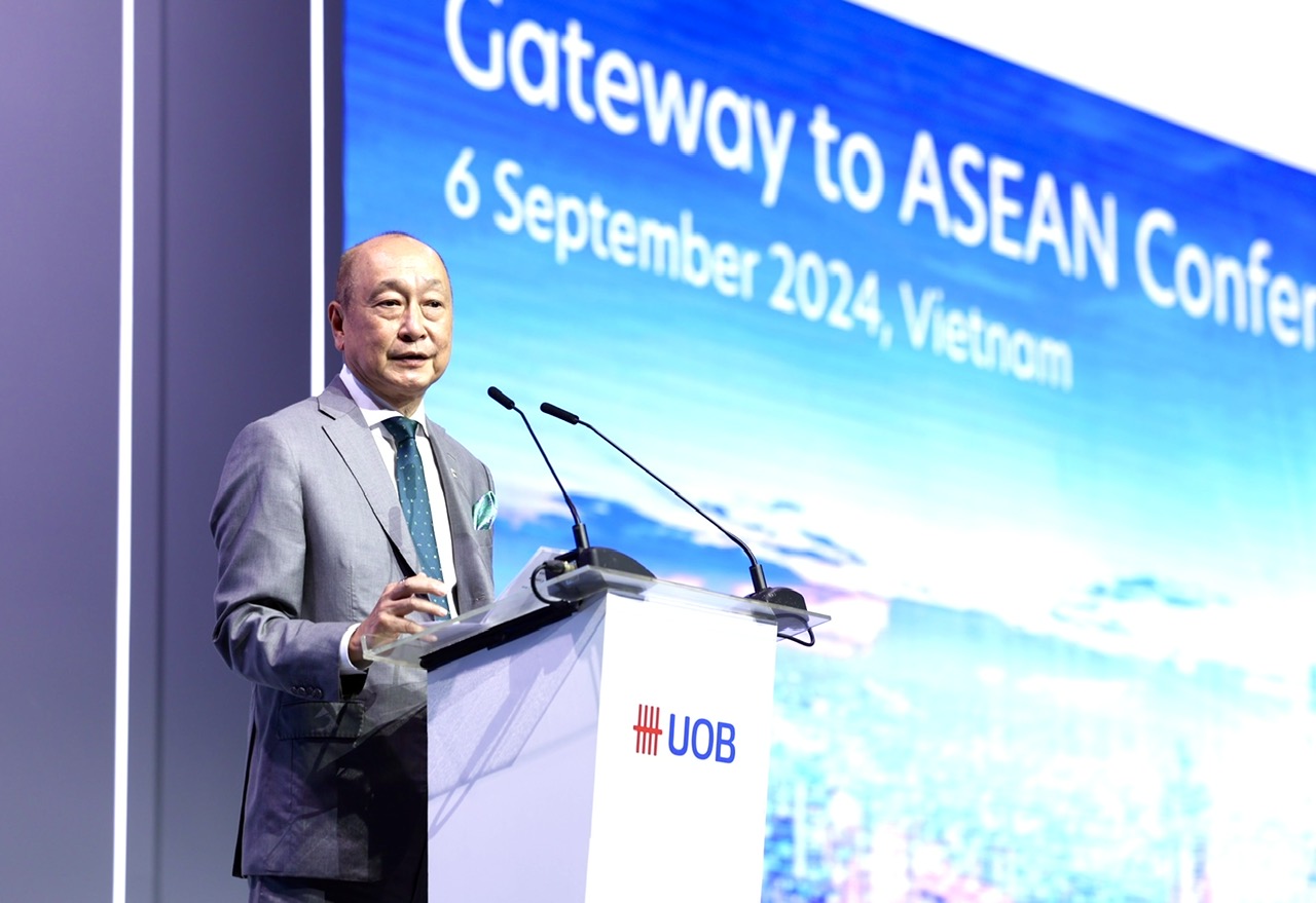 Ông Wee Ee Cheong, Phó Chủ tịch kiêm Tổng giám đốc Pg88 com chính chủ UOB (Singapore) phát biểu khai mạc Hội nghị.
