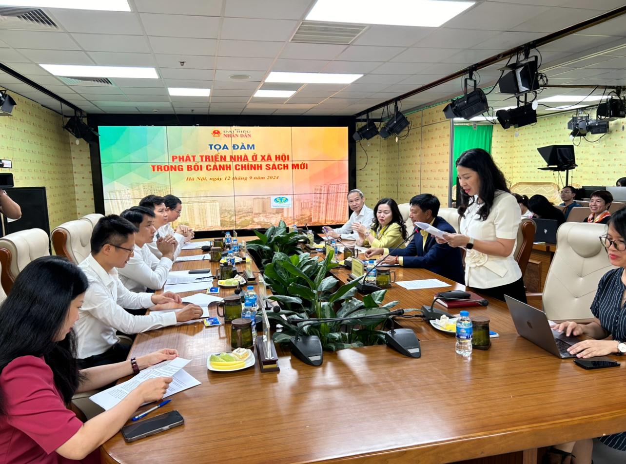 Các đại biểu tham dự tọa đàm: "PG88 hơn 2,1 triệu thành viên nhà ở xã hội trong bối cảnh chính sách mới”.