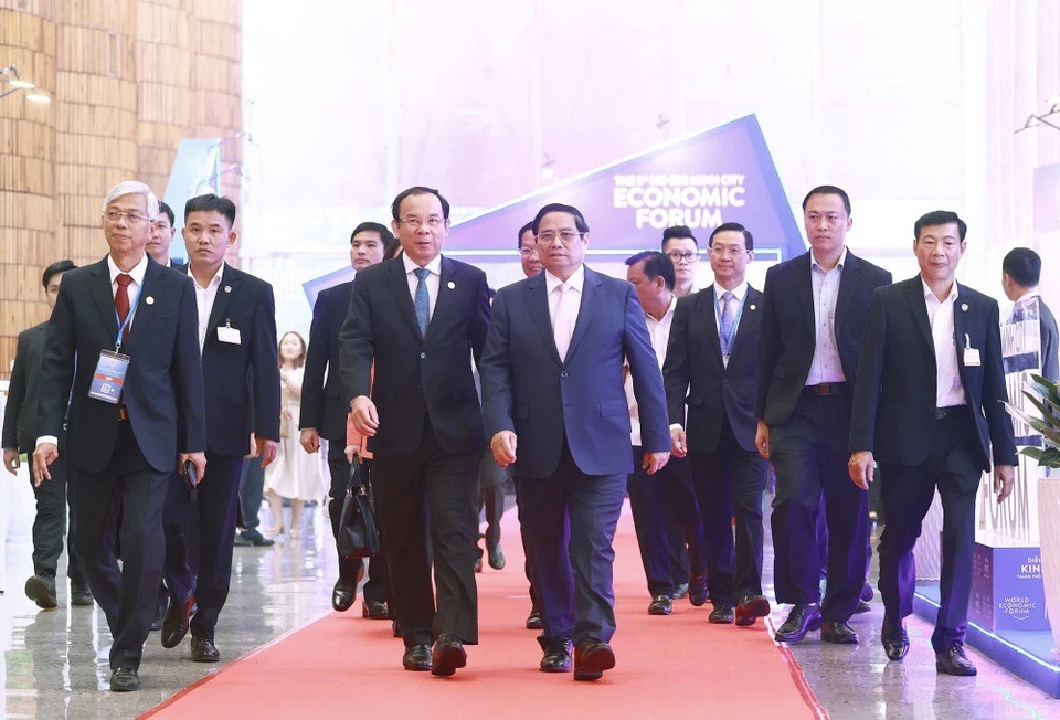 Thủ tướng Phạm Minh Chính dự Diễn đàn PG88 ⭐ Link trang chủ số 1 nhà cái PG88 com casino slot TP.HCM 2024 lần thứ 5 - Ảnh: VGP/Nhật Bắc