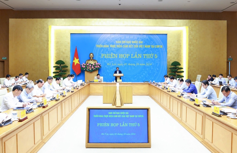 To&agrave;n cảnh phi&ecirc;n họp. (Ảnh VGP)