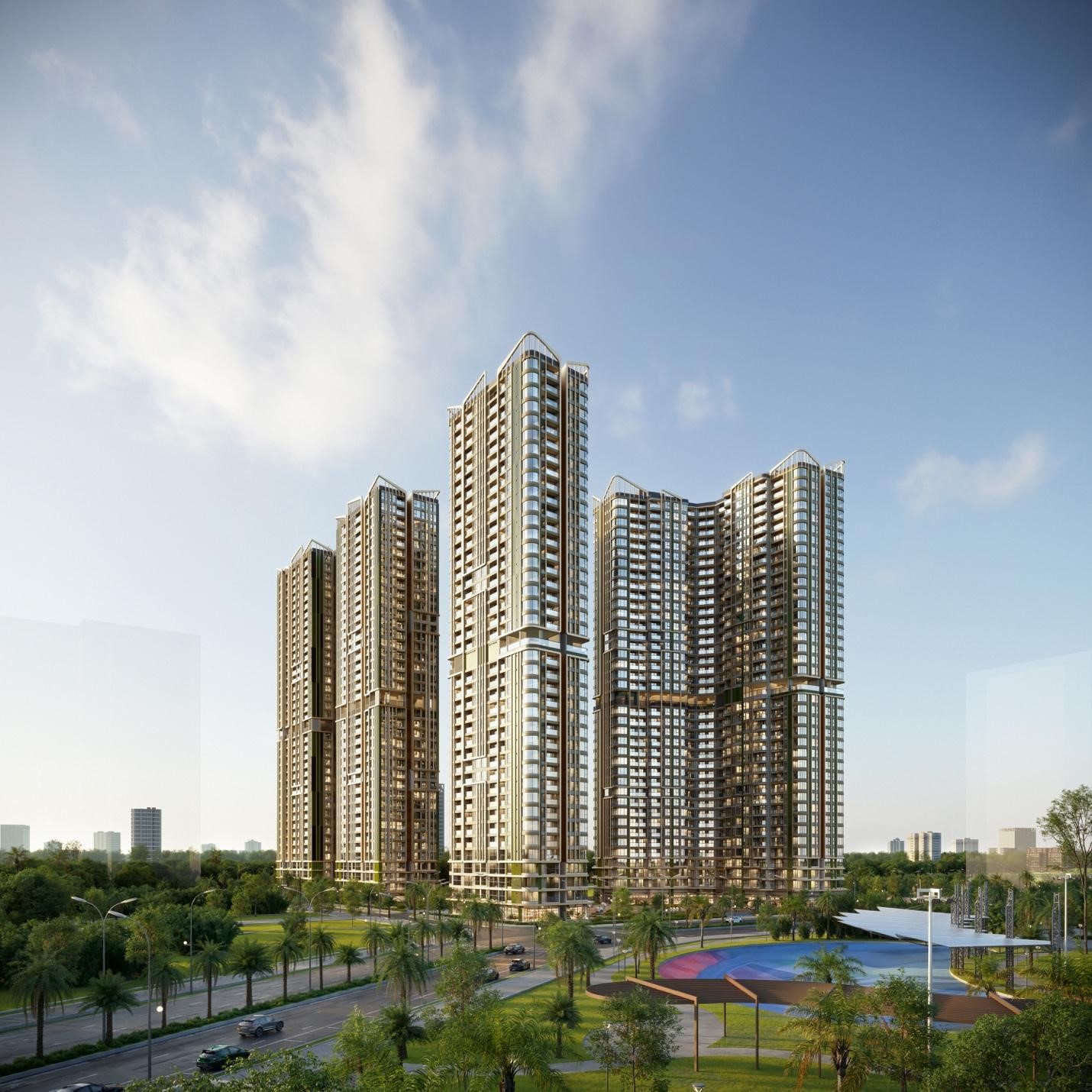 LUMI&Egrave;RE Evergreen l&agrave; dự &aacute;n đầu ti&ecirc;n thuộc bộ sưu tập LUMI&Egrave;RE series tại H&agrave; Nội được kh&aacute;ch h&agrave;ng đ&oacute;n nhận t&iacute;ch cực ngay sau khi ra mắt.