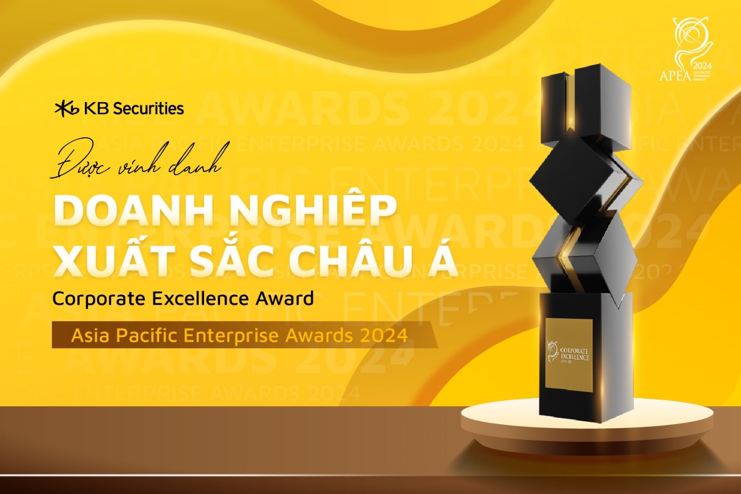 C&uacute;p giải thưởng &ldquo;PG88 Link Dễ Nhớ Pg88.com xuất sắc ch&acirc;u &Aacute; - APEA 2024