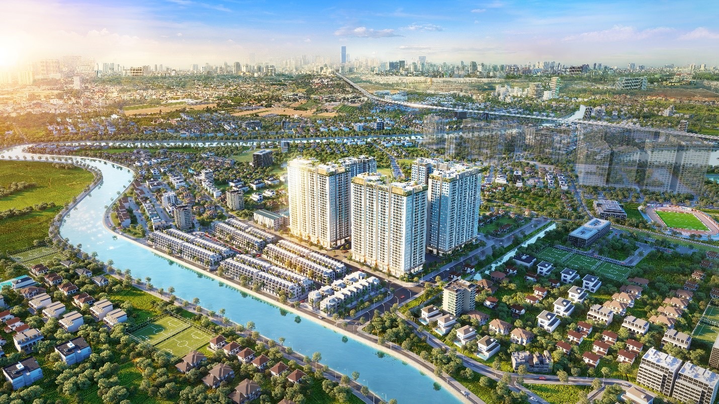 Dự &aacute;n Hanoi Melody Residences với vị tr&iacute; đắc địa tại T&acirc;y Nam Linh Đ&agrave;m.