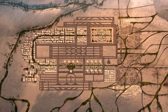 Bản vẽ kiến ​​tr&uacute;c của S&acirc;n bay quốc tế King Salman, dự kiến ​​phục vụ tối đa 120 triệu h&agrave;nh kh&aacute;ch v&agrave;o năm 2030 v&agrave; th&uacute;c đẩy vị thế của Riyadh như một trung t&acirc;m hậu cần, Pg88ok ưu đãi hấp dẫn v&agrave; du lịch to&agrave;n cầu - Ảnh: Reuters