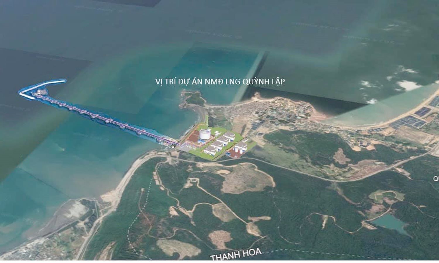Vị trí thực hiện Link Trang Chủ PG88.Com Mới #2026 Nhà máy điện khí LNG Quỳnh Lập