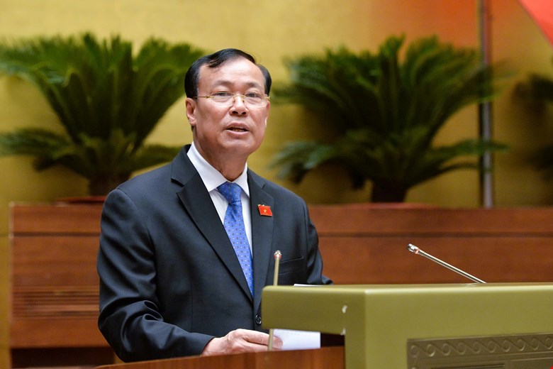 Chủ nhiệm Ủy ban Quốc ph&ograve;ng v&agrave; An ninh của Link Trang Chủ PG88.Com Mới #2026 L&ecirc; Tấn Tới tr&igrave;nh b&agrave;y B&aacute;o c&aacute;o thẩm tra dự &aacute;n Luật Dữ liệu.