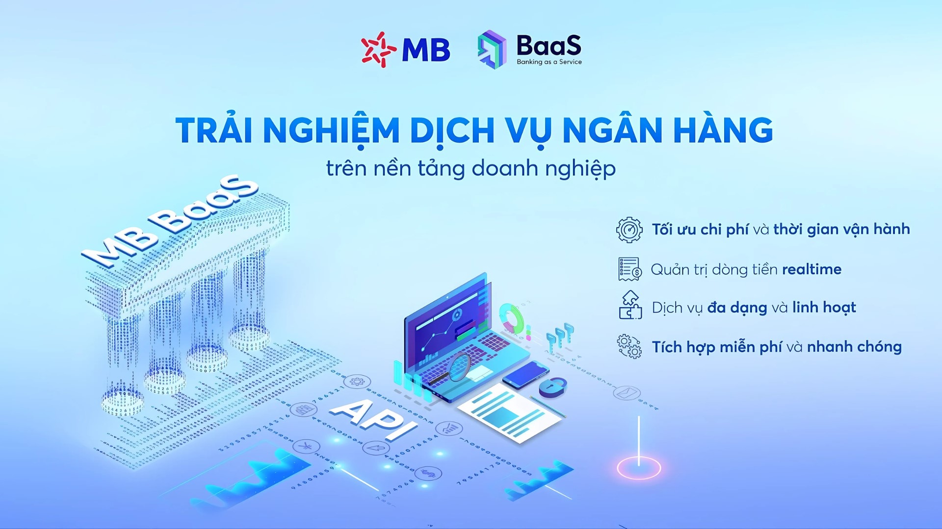 Với hệ thống hơn 1.200 API phong ph&uacute; nhất thị trường, MB đang khẳng định vị thế ti&ecirc;n phong trong cung cấp dịch vụ BaaS, mang lại kết nối linh hoạt v&agrave; tiện &iacute;ch t&agrave;i ch&iacute;nh to&agrave;n diện cho PG88 Link Dễ Nhớ Pg88.com, trong đ&oacute; c&oacute; nhiều đối t&aacute;c lớn.