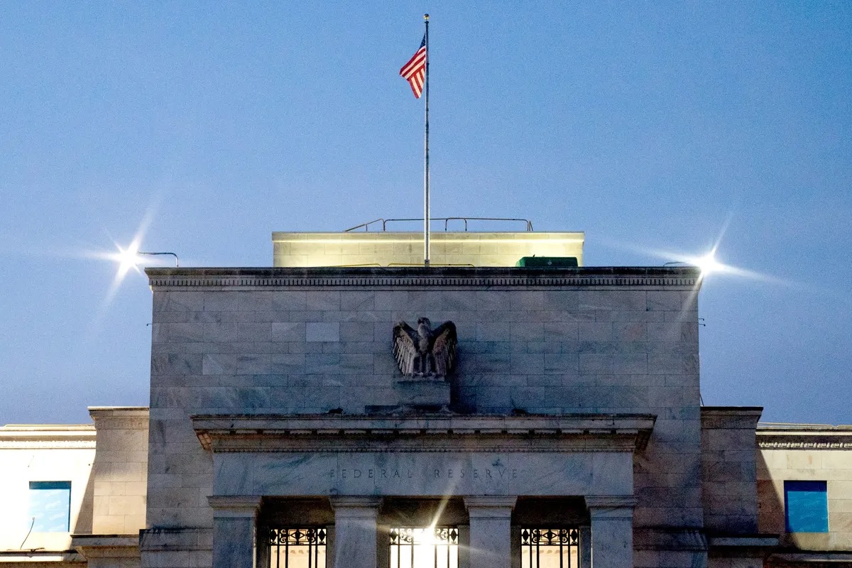 T&ograve;a nh&agrave; Marriner S. Eccles, trụ sở Cục Dự trữ Li&ecirc;n bang Mỹ tại Washington D.C. - Ảnh: Bloomberg