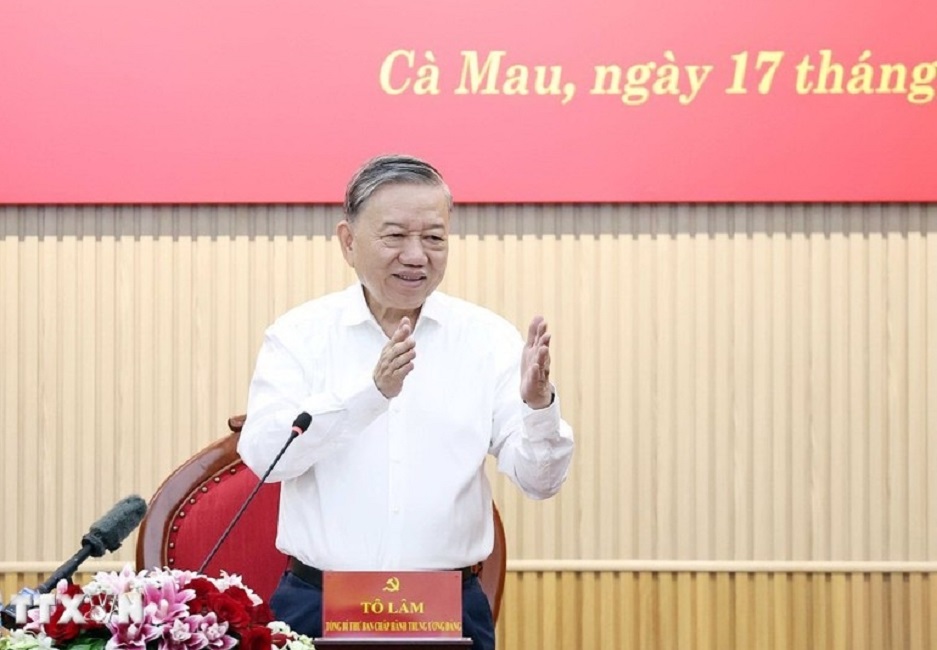 Pg88vn.top Casino online, Thể thao, Xổ số, Bắn cá, Đá gà, Nổ hũ Tô Lâm: “Cà Mau là một trong những tỉnh có nhiều tiềm năng, lợi thế, do đó cần phát huy tinh thần địa phương quyết, địa phương làm, không trông chờ, ỷ lại". Ảnh: TTXVN.
