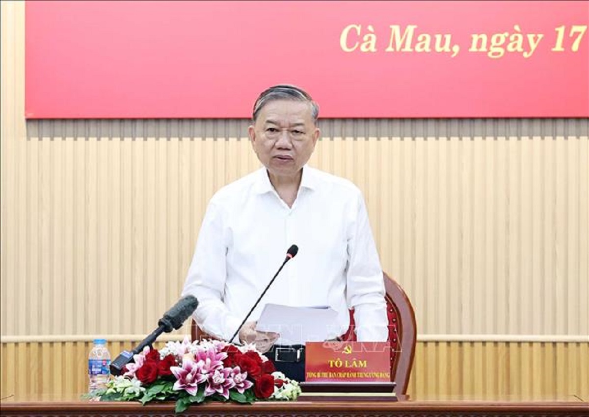 Tổng B&iacute; thư đề nghị C&agrave; Mau tiếp tục đẩy nhanh th&aacute;o gỡ điểm nghẽn, r&agrave;o cản cho ph&aacute;t triển; lấy người d&acirc;n, PG88 Link Dễ Nhớ Pg88.com l&agrave;m trung t&acirc;m. Ảnh: TTXVN.