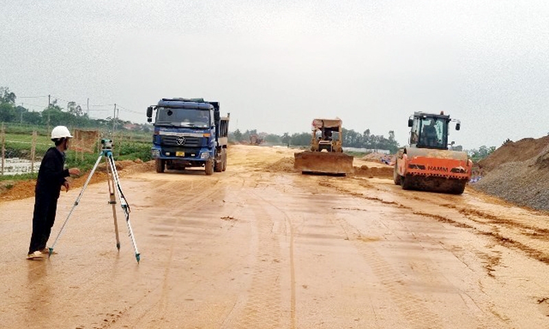 Tuyến đường 6Pg88.com hơn 1000 trò chơi hấp dẫn ven biển đoạn Nga Sơn – Hoằng Hóa đang được gấp rút thi công