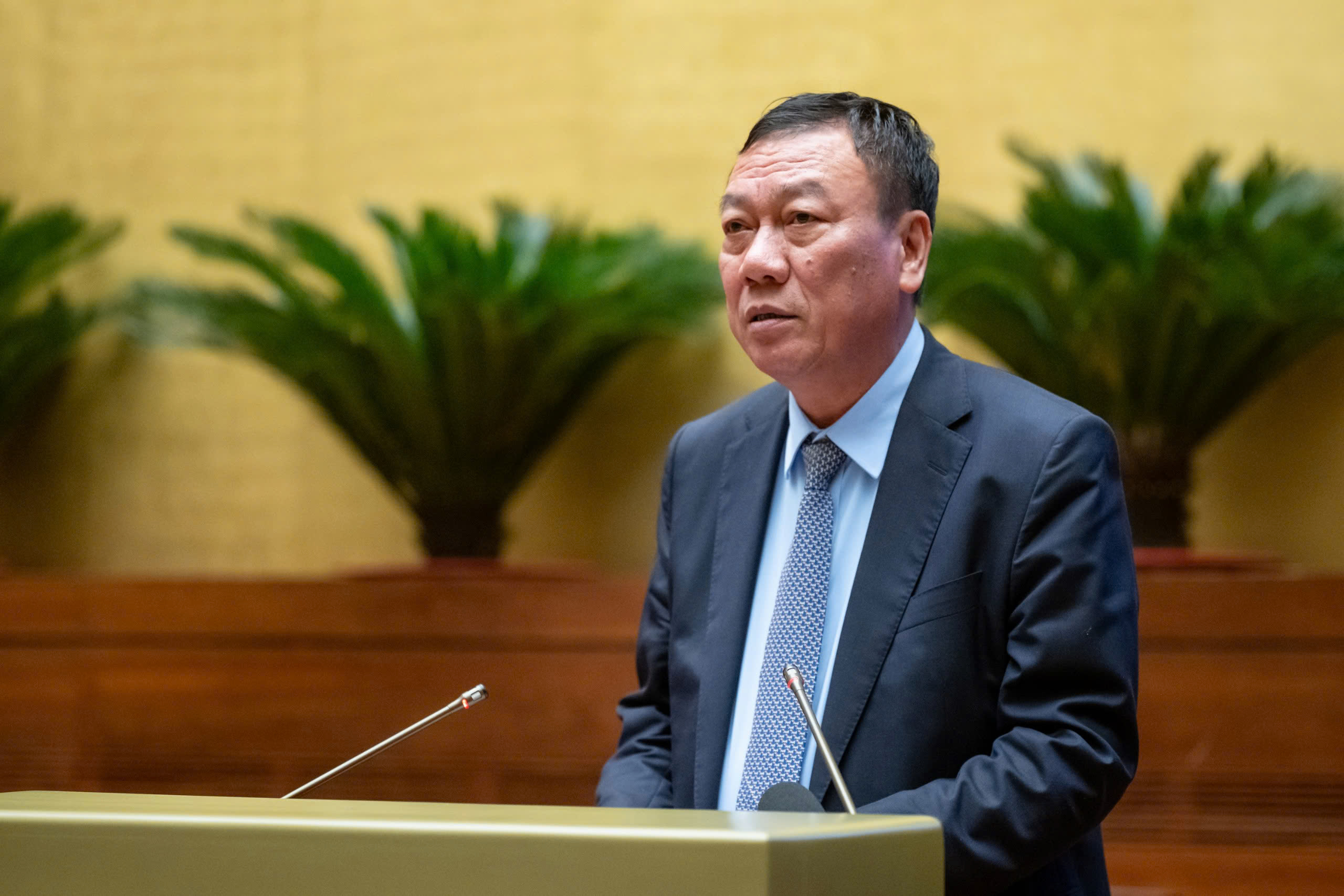 Tổng Thanh tra Ch&iacute;nh phủ Đo&agrave;n Hồng Phong. Ảnh: Quochoi.vn