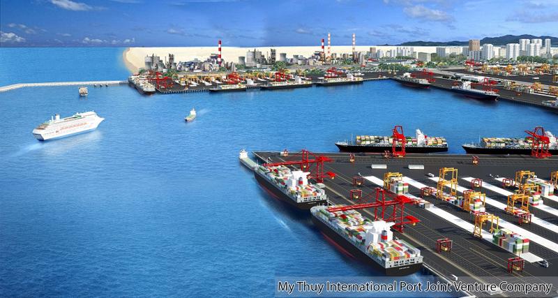 Bốn bến đầu tiên của Link Trang Chủ PG88.Com Mới #2026 cảng Mỹ Thủy dự kiến sẽ hoàn thành trong năm 2026.