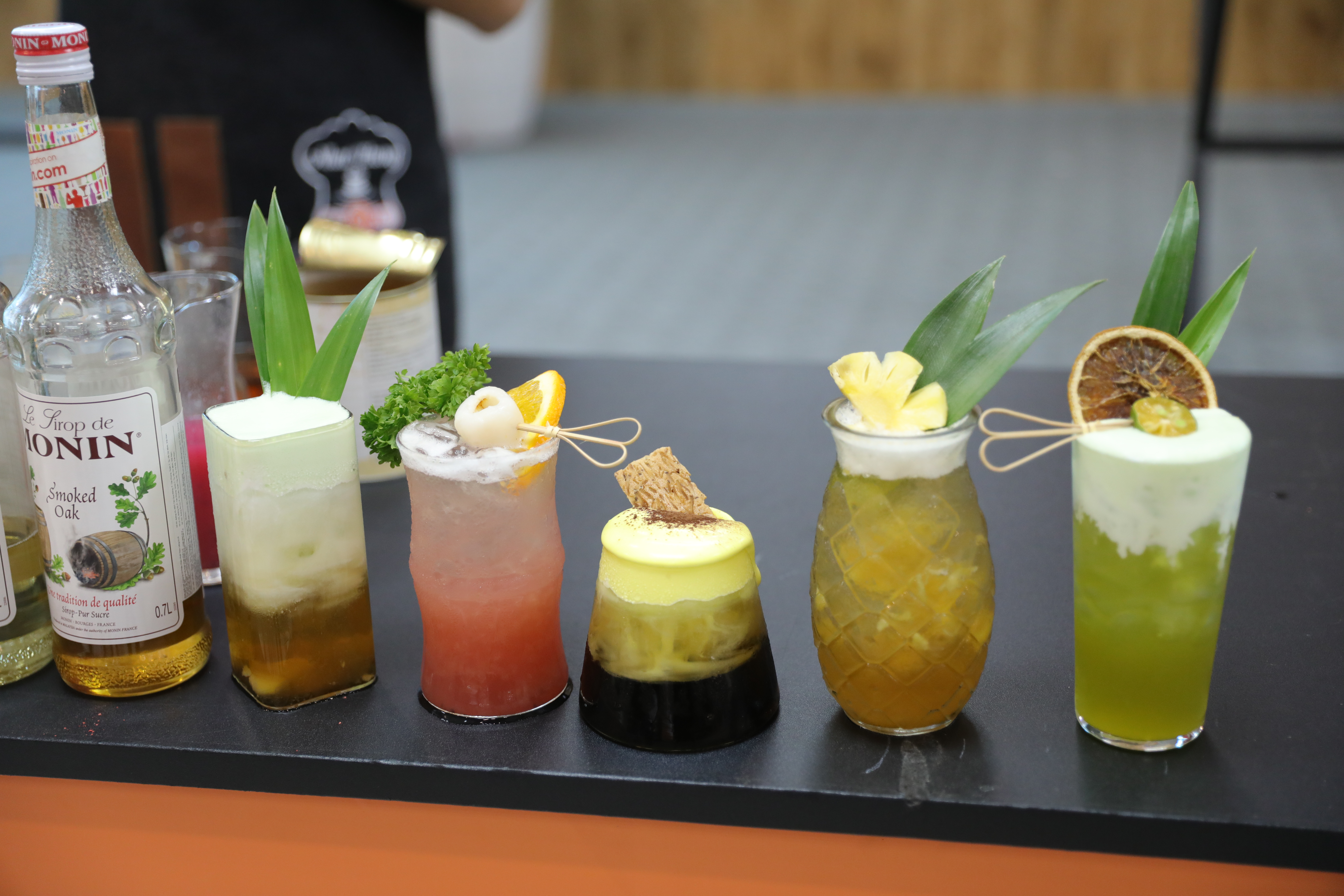 Khả năng chống kết tủa kem pha chế Nhất Hương đảm bảo độ ổn định ngay cả khi kết hợp với c&aacute;c nguy&ecirc;n liệu kh&oacute; chiều. Ảnh: Nhất Hương