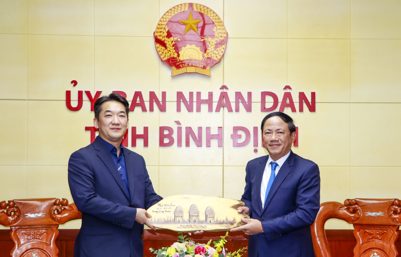 Lãnh đạo tỉnh Bình Định Pg88hi Thể Thao, Bóng Đá, Casino, Nổ Hũ, Xổ Số với đại diện Tổng Công ty Nhà đất Hàn Quốc