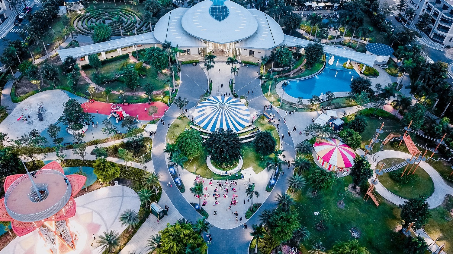 T&iacute;nh đến thời điểm hiện nay, Gem Sky World l&agrave; dự &aacute;n khu đ&ocirc; thị đầu ti&ecirc;n tại Long Th&agrave;nh ho&agrave;n thiện cả hạ tầng kỹ thuật lẫn hạ tầng x&atilde; hội.