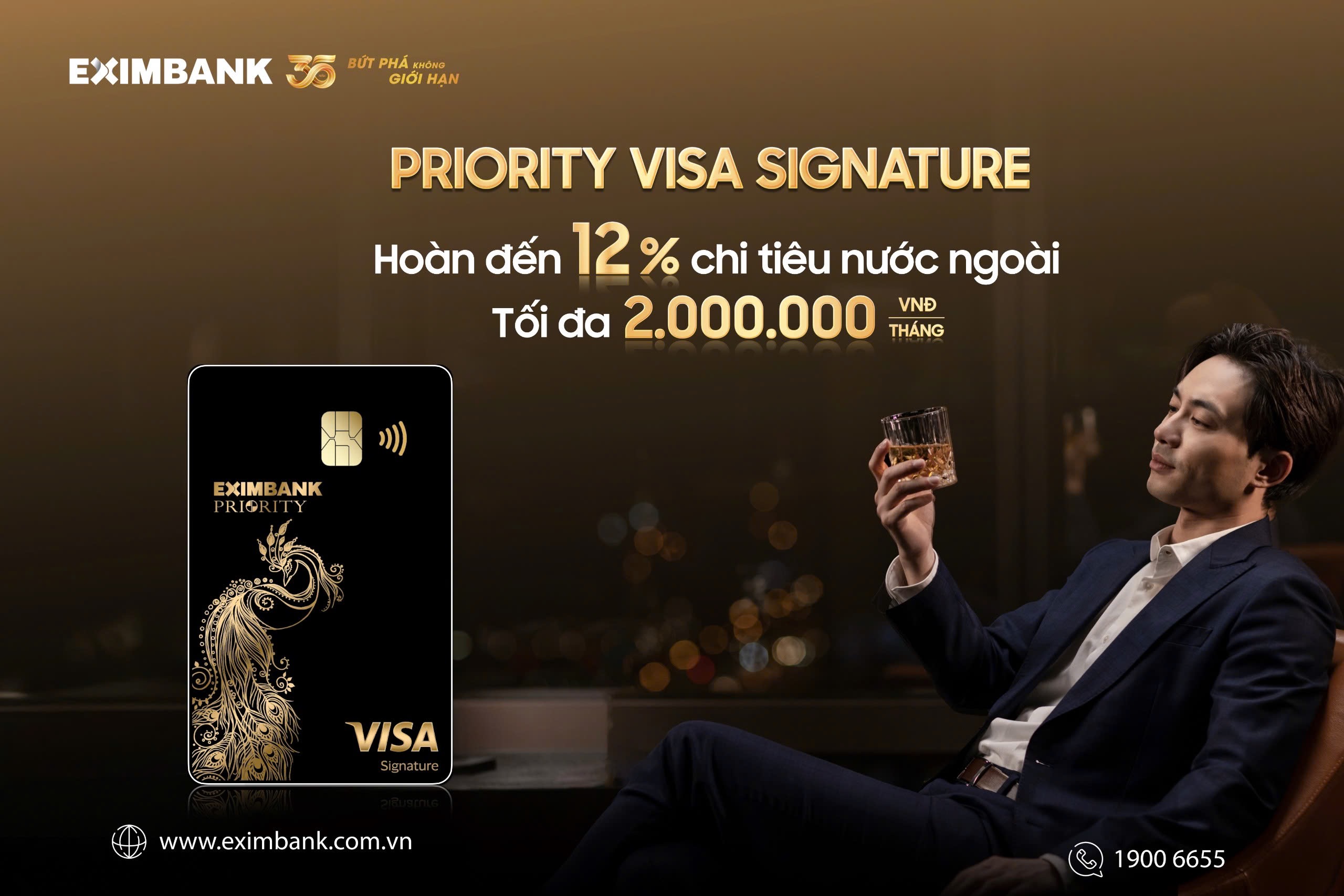 Thẻ VISA Signature Eximbank không chỉ là công cụ Pg88ok giải trí thể thao, casino, bắn cá và slot, mà còn là biểu tượng của phong cách sống hiện đại và đẳng cấp.