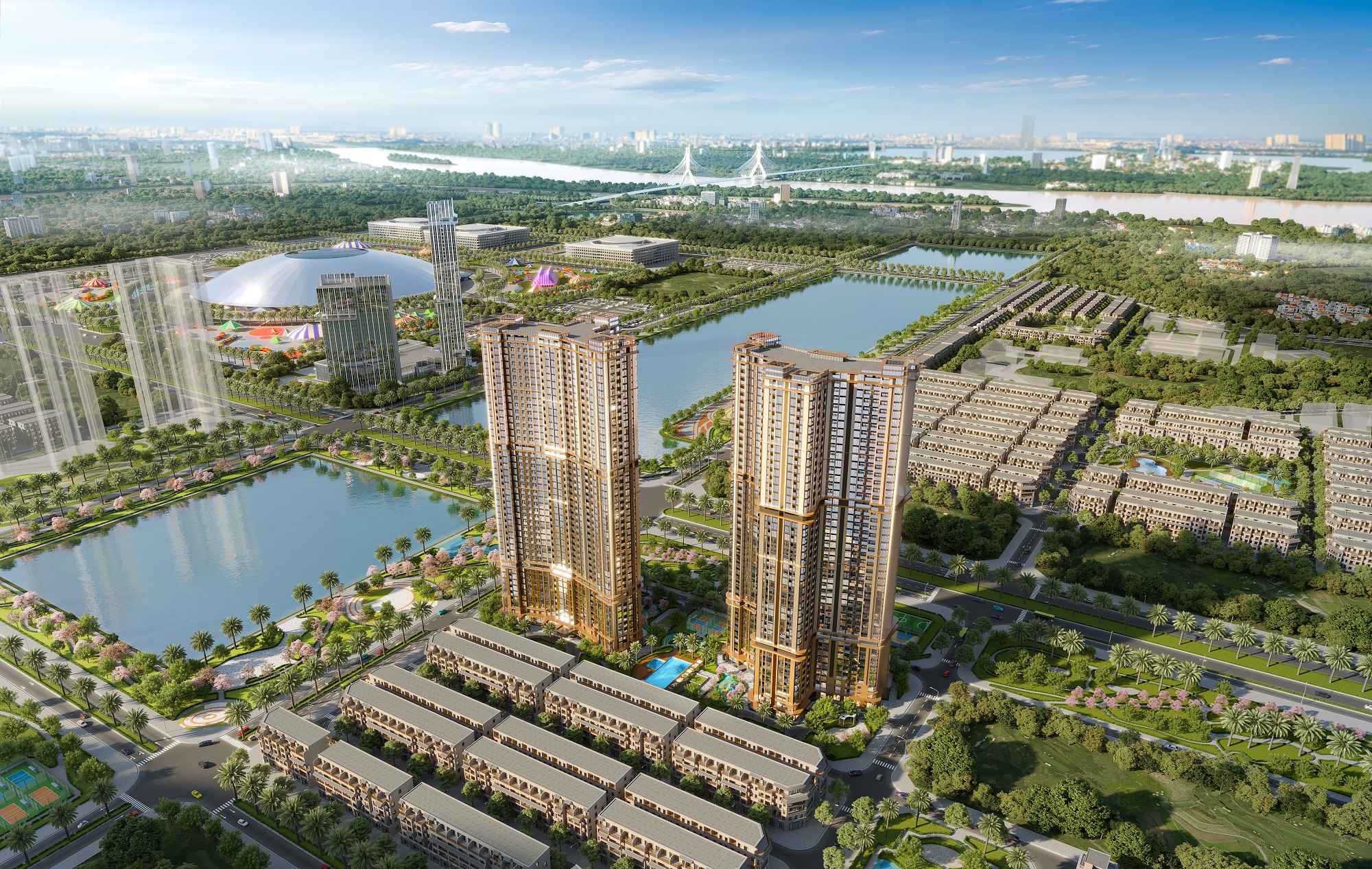 The Continental sở hữu vị tr&iacute; đẹp nhất đại đ&ocirc; thị.