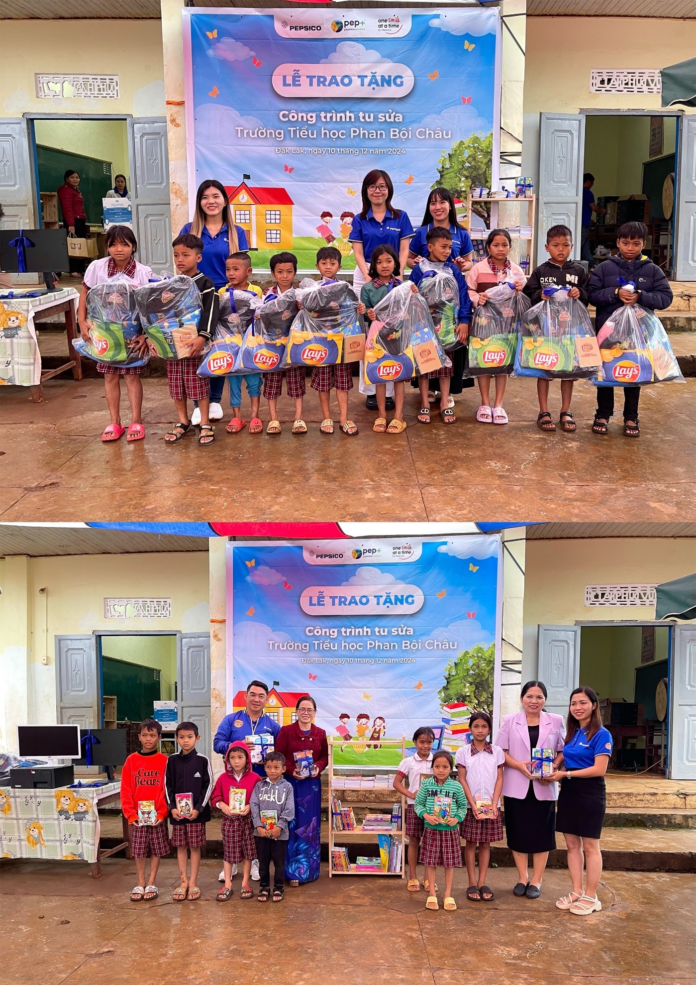 PepsiCo Foods Việt Nam thường xuy&ecirc;n tổ chức hoạt động v&igrave; cộng đồng tại v&ugrave;ng nguy&ecirc;n liệu, thể hiện sự đồng h&agrave;nh to&agrave;n diện với n&ocirc;ng d&acirc;n.
