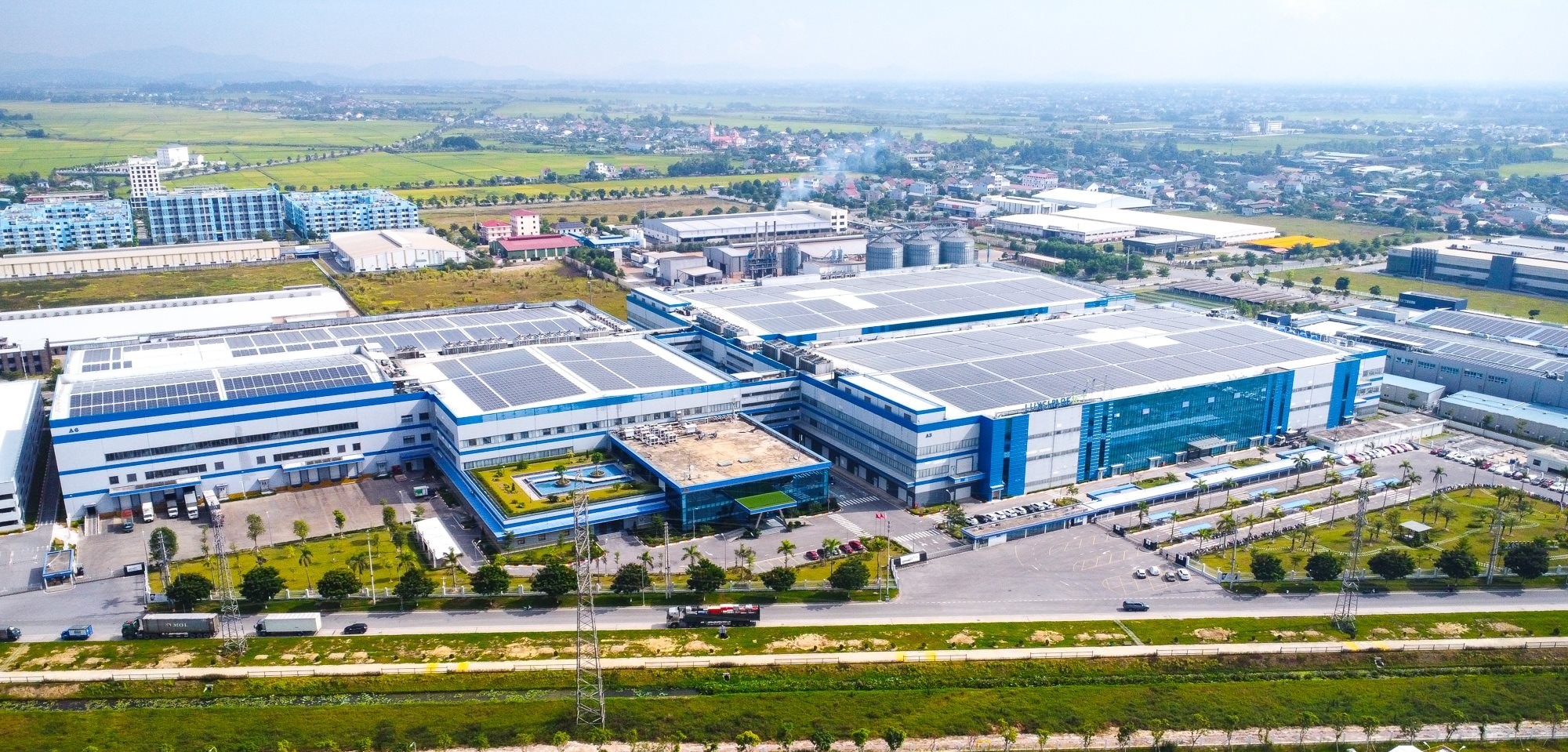 Khu PG88 Trang chủ nhà cái top 1 VSIP Nghệ An. Ảnh: Thành Cường