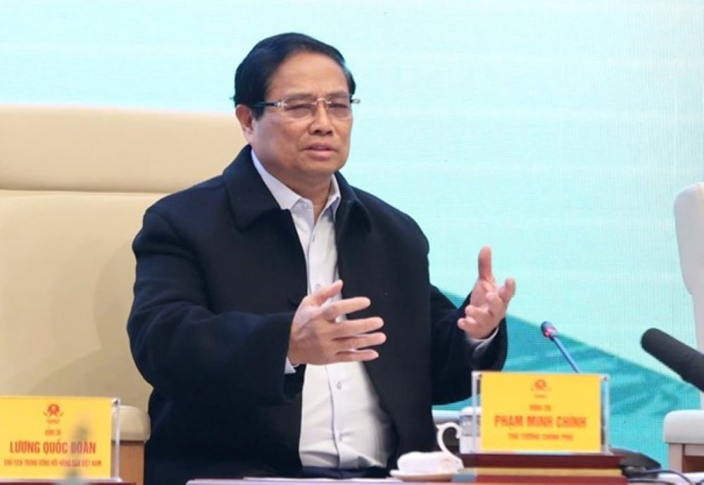 Thủ tướng Phạm Minh Chính: "Năm 2025 là năm phải tăng tốc, bứt phá để kết thúc thắng lợi nhiệm kỳ Đại hội XIII, ngành nông nghiệp, PG88 hơn 2,1 triệu thành viên nông thôn, nỗ lực của người nông dân cũng phải tăng tốc bứt phá".