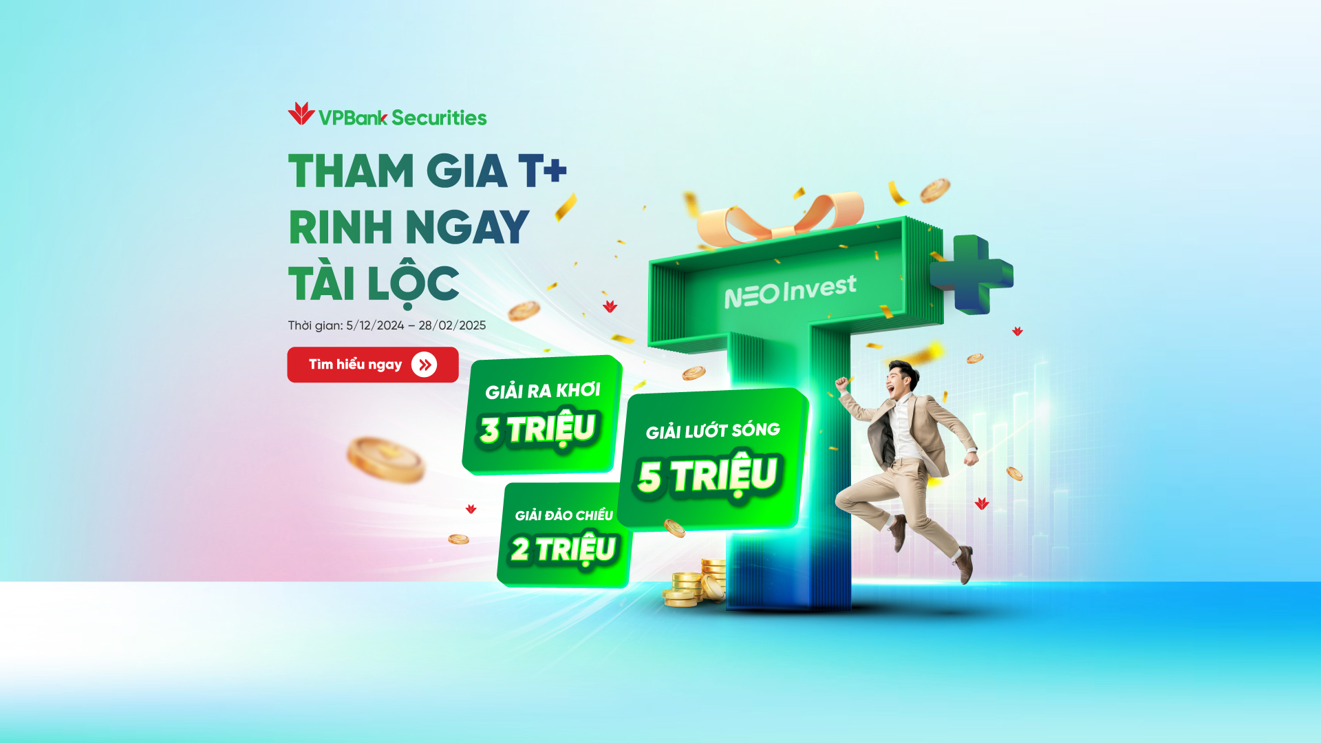 Kh&aacute;ch h&agrave;ng c&oacute; cơ hội dễ d&agrave;ng tr&uacute;ng giải thưởng l&ecirc;n tới 15 triệu đồng khi sử dụng eMargin T  của VPBankS.