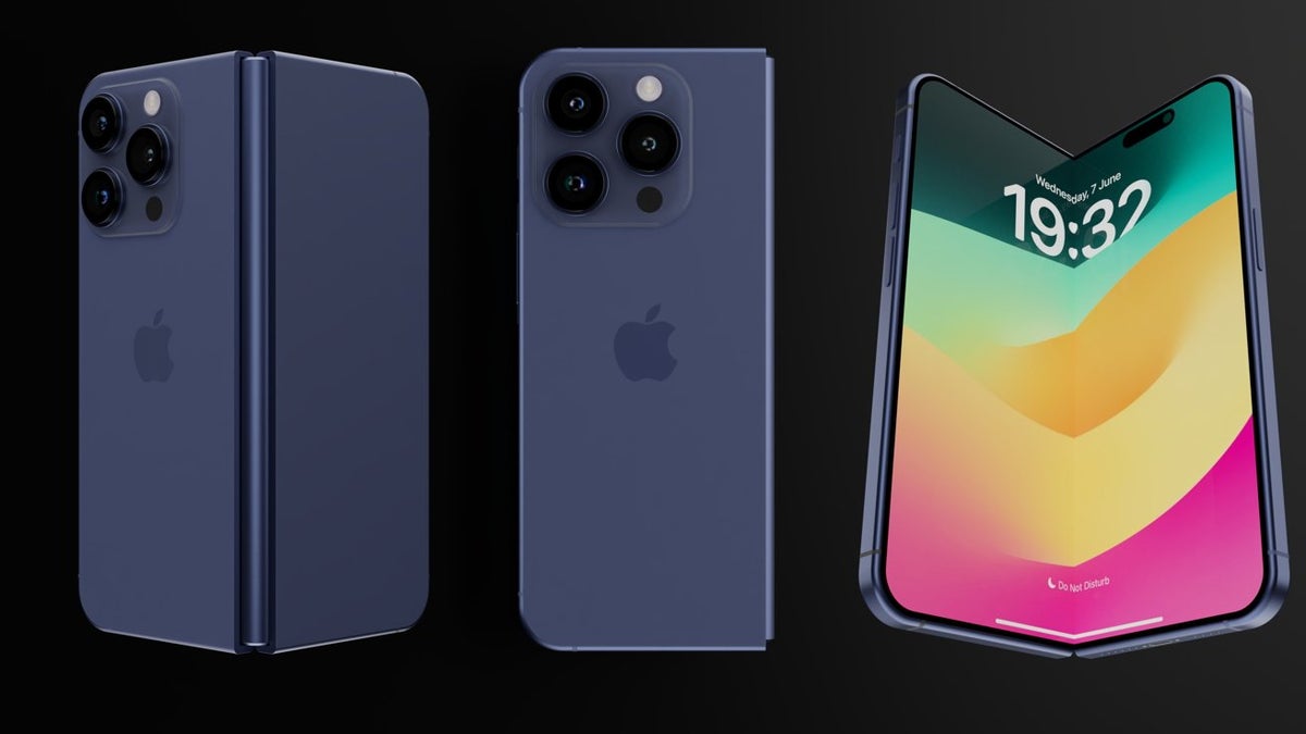 Lộ diện thiết kế và thông số kỹ thuật của iPhone gập 