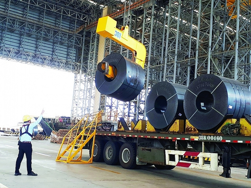 Việt Nam đứng thứ 8 trong 10 quốc gia Pg88 com chính chủ nhôm, thép lớn vào Hoa Kỳ.. Ảnh minh họa.