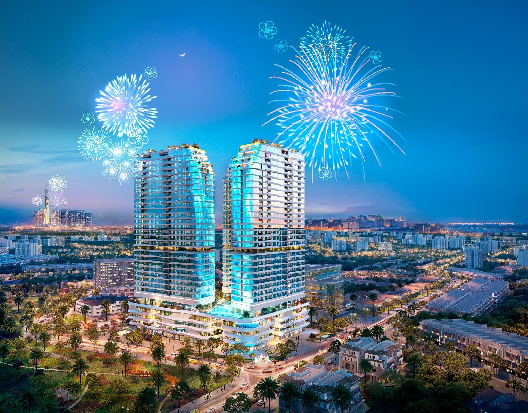 King Crown Infinity sở hữu trung t&acirc;m Pg88ok ưu đãi hấp dẫn đẳng cấp 14.000m2 nối liền 02 t&ograve;a th&aacute;p căn hộ.