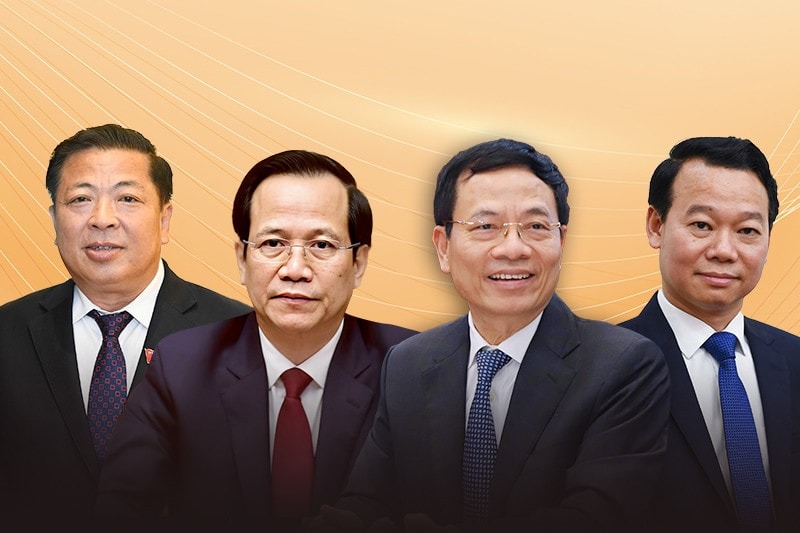 Tân bộ trưởng các bộ mới thành lập sau sắp xếp, hợp nhất