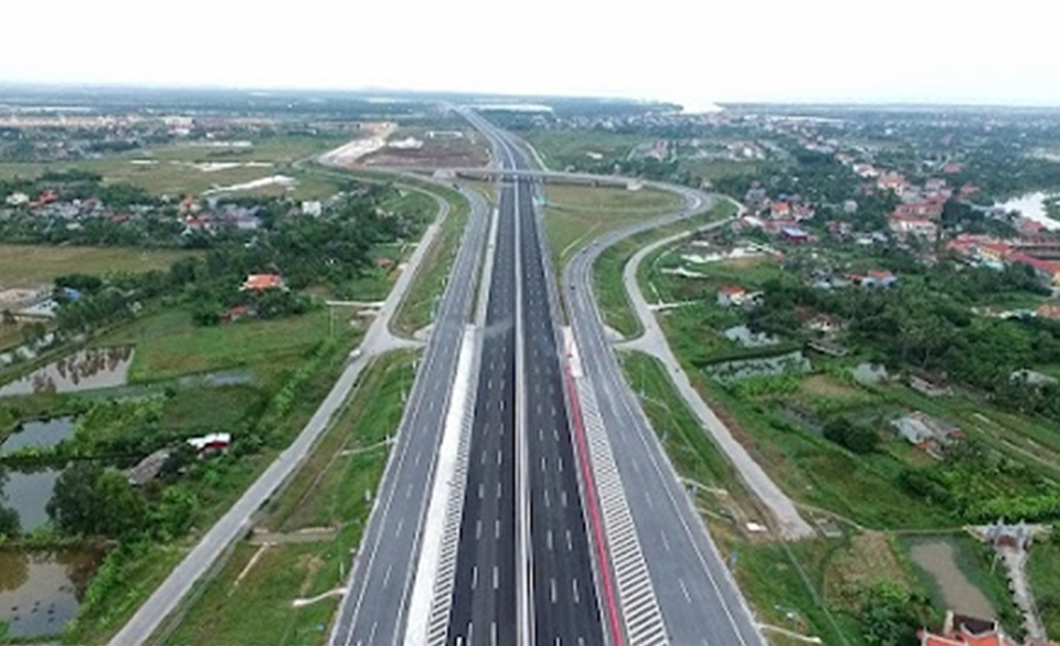 Đường cao tốc Hà Nội - Thái Nguyên.