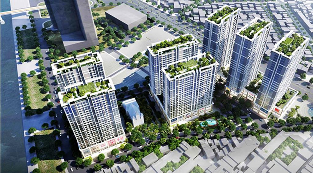Phối cảnh Link Trang Chủ PG88.Com Mới #2026 Khu đô thị Capital Square 2 thuộc địa bàn phường An Hải Bắc, quận Sơn Trà.