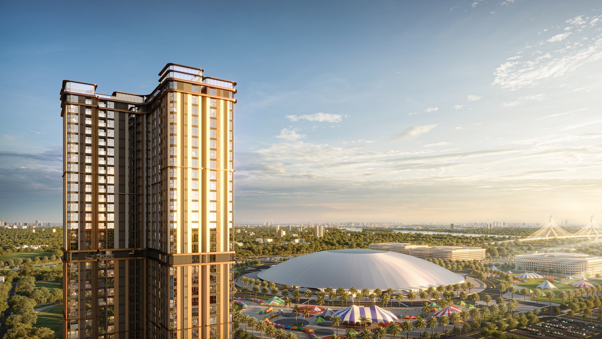 The Cosmopolitan sở hữu vị tr&iacute; t&acirc;m điểm Pg88ok ưu đãi hấp dẫn trong đại đ&ocirc; thị Global Gate.