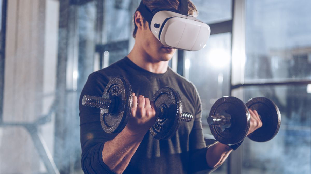 Luyện tập bằng VR c&oacute; thể đạt hiệu quả trong việc tăng tỷ lệ ti&ecirc;u hao calo tương tự m&aacute;y chạy bộ hoặc đạp xe.